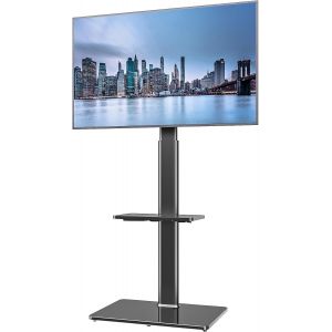 plus Meuble TV Pied Support Pivotant pour T&eacute;leviseur Ecran LCD de 19 &agrave; 43 Pouce LED Plasma,HT1001BP - Neuf