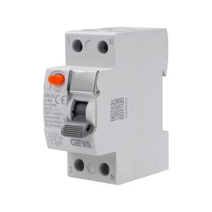 Differential Circuit Breaker 63A 30ma 2 Pin Differential RCCB AC 220V Electrical Circuit Breakers 2P 63A Circuit Breaker GYL10-2P-63A-0.03A. - Neuf