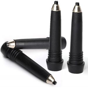 Eryi-Lot De 4 Embouts Universels En Carbure De Tungstène Pour Bâtons De Randonnée - Embouts De Rechange En Caoutchouc - Compatibles Avec La Plupart Des Bâtons De Randonnée Standard - Neuf