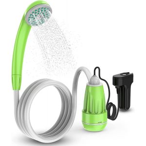 Letnerny-Douche Camping, Douche Portable Camping Douche Ext&eacute;rieure Avec Batterie Rechargeable, Tente De Camping Douche Pour Camping Van, Plage, Bain De Chien - Neuf