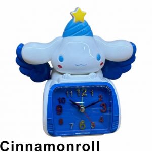 Hello Kitty Cannelle Kuromi M&eacute;lodie Mignon Enfants R&eacute;veil D&eacute;coration Cr&eacute;ative Horloge De Table Dessin Anim&eacute; &Eacute;tudiant Cool Chambre Horloge.Cinnamonroll. - Neuf