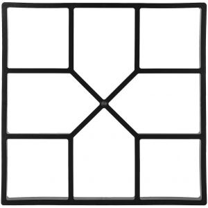 Mevronisshop-Moule B&eacute;ton En Plastique Pour Route De Pierre Moule &Agrave; Pav&eacute; R&eacute;utilisable Diy De Jardin Moule Pavage Pour Bricolage All&eacute;e Chemin Jardin Pratique Pour Maison 40 X 40 Cm - Neuf