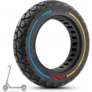 10 Inch Full Tire For Off-Road Electric Scooter, 10 X 2.125 Solid Tires For Xiaomi Mi Pro2/3 Lite/M365/M365 Pro 10 X 2.125 Solid Tyre Replacement For Electric Scooter Anti-Explosion Wheel - Neuf