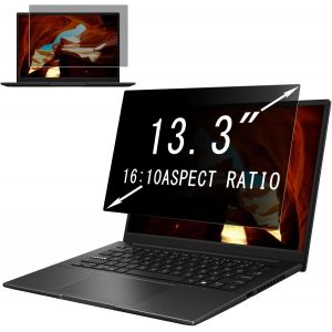 Laptop Film de confidentialit&eacute; amovible pour ordinateur 13.3 pour &eacute;cran 16:10, Privacy Anti Espion Filtre, Anti-Lumi&egrave;re Bleu Film de Protection pour &Eacute;cran d&iquest; Ordinateur & Moniteur 13.3"" 16:10 - Neuf