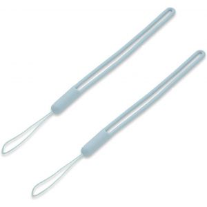 KAL-Lot De 2 Dragonnes R&eacute;glables En Silicone Color&eacute; &Eacute;tanche Pour T&eacute;l&eacute;phone Portable, Cl&eacute; Usb, Mp3, Mp4, Mini Appareil Photo - Neuf