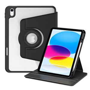 &Eacute;tui En Cuir D&eacute;tachable 360&deg; Pour Ipad 11 (11e G&eacute;n&eacute;ration) Et 10,9 (10e G&eacute;n&eacute;ration) 2022/2025 - Noir - Neuf