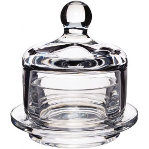 Mevronisshop-Artes&agrave; - Mini Beurrier/Cloche &Agrave; Beurre En Verre, 9 X 9,5 Cm - Neuf