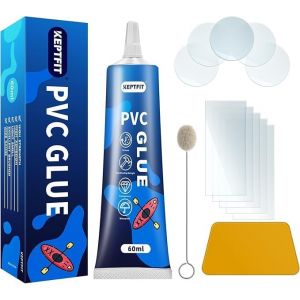 Acdsgd-Kit De R&eacute;paration De Matelas Pneumatique Transparent, Kit De R&eacute;paration De Matelas Gonflable Pour Jouet Gonflable En Pvc, Kit De Patch De Doublure De Piscine, Bateau Gonflable, Cercle De Natation - Neuf