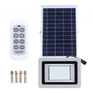 Hjlian Projecteur Solaire A Led Rvb Colore Pour Jardin Exterieur, Lampe D'eclairage De Paysage A Telecommande - Neuf