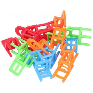 Chaise Empilable Interactive Multijoueur Pour Enfants, Jeu De Société Pour Fêtes De Fin D'année - Neuf