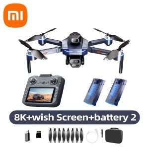 Xiaomi Drone 8k Wifi Gps 2 Cameras 8k Hd 5g Grand Angle, Modele: 2 Batteries - Neuf
