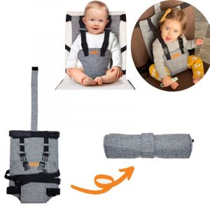 Rehausseur De Chaise Enfant,Compact Et Facile &Agrave; Transporter, Chaise Nomade Bebe Rehausseur Gonflable Id&eacute;al Pour Bebes 6-36 Mois - Neuf