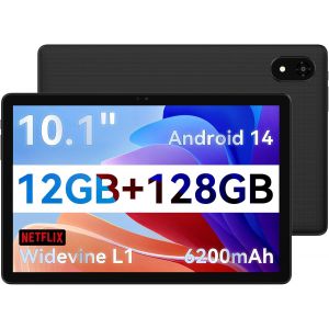 CHECARZHN--NO1-Iplay 60S 10,1 Pouces Tablette, T606 Octa-Core Cpu, 1280 X 800 Ips Hd Android 14 Tablette, 4 Go Ram 128 Go Rom 512 Go Expand, Widevine L1, 6200 Mah, Dual Speaker, 5 Mp+8 Mp Camera, 4G - Neuf