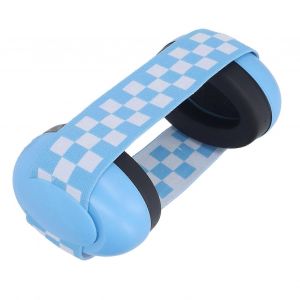 Casque antibruit élastique pour bébé pour protection auditive - Casque antibruit pour bébé pour le sommeil et les voyages (bleu) - Neuf