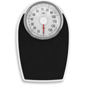 Balance Pèse Personne Mécanique Au Look Retro | Fiable Et Precis | Facile À Lire | Balance Analogique Avec Grand Cadran | Sans Piles | Jusqu'À 136 Kg | Noir - Neuf