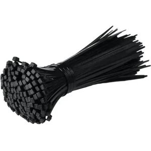 Lot de 100 serre-c&acirc;bles en plastique de qualit&eacute; sup&eacute;rieure-Serre-c&acirc;bles autobloquants-En nylon-Gestion des c&acirc;bles en nylon multi-usage-Pour la maison,le bureau,le jardin,l'atelier,.[L13] - Neuf