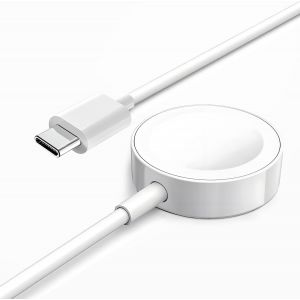 Letnerny-Chargeurs Compatible Avec Apple Watch C&acirc;ble De Chargement Magn&eacute;tique Pour Iwatch Series 9 8 7 6 5 4 3 2 38mm 40mm 42mm 44mm Watch Charger Usb C Port 1m - Neuf