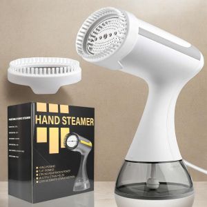 MEVRONISSHOP-Defroisseur Vertical, 1600W Fer &agrave; repasser portable haute puissance pour la maison, le bureau, le voyage, r&eacute;servoir d'eau de grande capacit&eacute; de 400ML, Voyage Vapeur Steamer,Blanc - Neuf