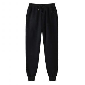 Mens Pants Pants Sweatpants Hip-Hop Pants Legging Padded Casual Pants-Xxl-Black - Neuf