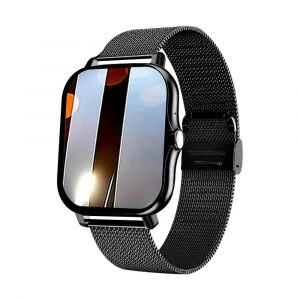Montre Intelligente &Agrave; &Eacute;cran Tactile Complet Pour Hommes Et Femmes,Montre-Bracelet De Sport,Montres De Fitness,Appel Bt,Montre Intelligente Num&eacute;rique,Cadeau,2023.2-Black. - Neuf