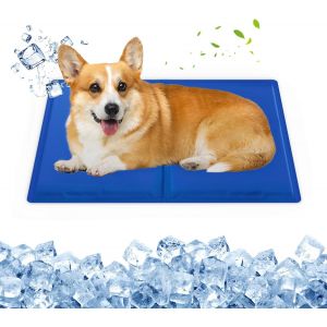Tapis Rafraichissant Chien Et Chat,40 X 50cm Tapis Refroidissant Pour Chien Et Chat,Coussin En Gel Auto-Refroidissant Non Toxique,Imperméable Et Résistant Aux Rayures - Neuf