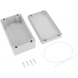 Boîte Jonction Anti Poussière,Boîtier Projet Étanche IP65 électronique Plastique ABS Alimentation Boîte Derivation Connexion de Câbe Distribution Couvercle Connecteur Fil Connexion Câblage - Neuf