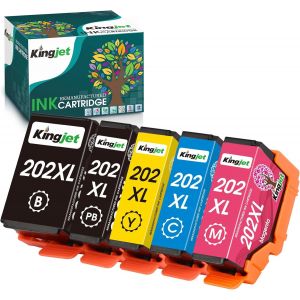 ERYI-202Xl Remanufacturées Cartouches D'Encre Compatibles Avec Epson 202 Xl 202Xl Pour Cartouche Epson Xp 6100 Epson Expression Premium Xp-6005 Xp-6105 Xp-6000 Xp-6001 Xp6100 Xp6000 Xp6005 Xp6105 - Neuf