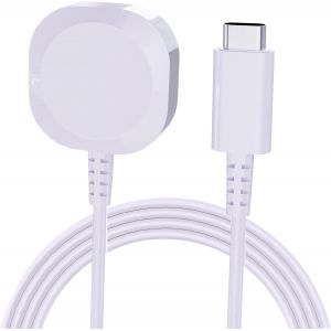 Chargeur sans Fil Compatible avec Apple Watch - 1.5m / 5ft - Chargeur Magn&eacute;tique Montre Type-C Compatible avec Apple Watch Series 9/8 / 7/6 / 5/4 / 3/2 / 1 / SE / SE2 / Ultra/Ultra 2 - Neuf
