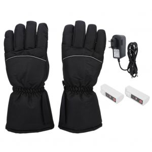 Gants Chauffants Electriques, Impermeables Et Reglables, Pour Sports D'hiver Et De Plein Air, Maintien Au Chaud (L), Prise Ue 100-240 V - Neuf
