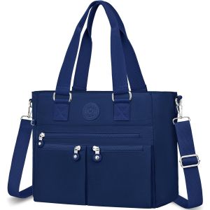 KALANKA-Sac a Main Femme Grande Sacs Bandouli&egrave;re Femme Imperm&eacute;able Sacoche Nylon Tote Bag Cabas Tendance Pochette Bandouli&egrave;re Femme avec Multi-Poches et Bandoulieres R&eacute;glable pour Voyage &Eacute;cole - Neuf