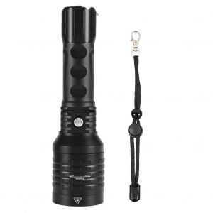 Hjlian Lampe Torche Led P3 En Aluminium, Longue Portee, Etanche, Ideale Pour L'exterieur, L'equitation, L'alpinisme Et La Chasse - Neuf