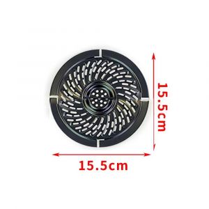 Airfryer Panier Remplacement Gril Po&ecirc;le Four Outil De Cuisson Friteuse &Agrave; Air Pi&egrave;ces &Eacute;lectriques Plaque Plateau Alimentaire Cuisson Diviseur Accessoires De Cuisine.15.5x15.5cm. - Neuf