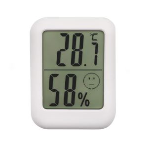 Thermom&egrave;tre num&eacute;rique d'int&eacute;rieur - Thermom&egrave;tre hygrom&egrave;tre - Thermom&egrave;tre hygrom&egrave;tre num&eacute;rique - Mini moniteur de temp&eacute;rature - Humidit&eacute; - Pour chambre de b&eacute;b&eacute;, salon - Neuf