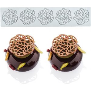 Kal-Moules À Gâteau En Silicone Pour Fondant, Gâteau Dentelle Florale Tapis Silicone, Tapis Dentelle Pâtisserie, Décoration De Gâteaux, Diy Bonbons Muffin Gelée Chocolat Moules Type 2 - Neuf