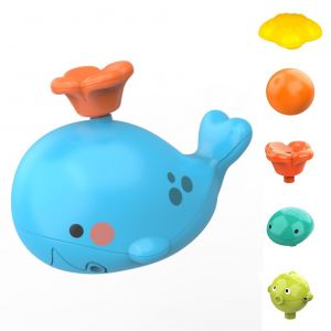 Jouet De Bain Pour Bebe, Pompe A Eau Electrique, Baleine, Jouet De Bain Pour Nouveau-Nes Et Enfants - Neuf