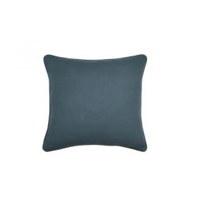 Coussin En Gaze De Coton 45 X 45 Cm Pop Color Bleu Petrole - Neuf