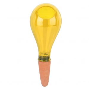 Hjlian Lampe En Forme D'ampoule, Outil D'arrosage Automatique Goutte A Goutte, Dispositif D'arrosage Automatique Pour Jardin, Bureau, Plantes, Fleurs, Jaune - Neuf