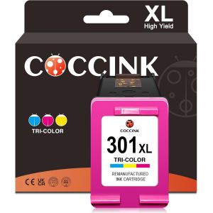 ERYI-301Xl Cartouches D'Encre Remplacement Pour Hp 301 Xl Deskjet 1050 1510 1512 2050 2510 2540 2544 3050 3054 3059A 3512 Envy 4500 4508 5530 4502 Officejet 2620 4630 4635 4636 Imprimante - Neuf