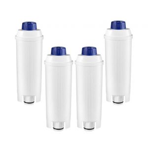 Filtres à eau de rechange haut de gamme pour DeLonghi DLSC002, Magnifica S/Evo et Dinamica Plus ¿ Lot de 4 - Neuf