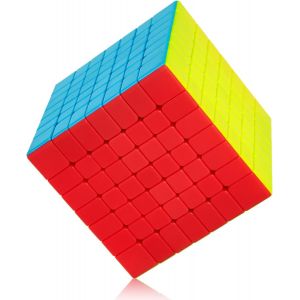 Cube de Vitesse 7X7 Speed Cube,Stickerless Cube Magique Facile &agrave; Tourner et &agrave; Lisser Speedcube-Tourne Plus Vite Que l' (7x7x7) - Neuf