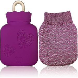 Mini Bouillotte,Sac D'eau Chaude En Silicone Pour Enfants,Adapté Pour Soulager La Douleur,Les Crampes,Le Dos,Le Cou - Neuf