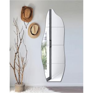 Miroir Stickers Muraux Autocollant Auto-Adh&eacute;sif Diy Carrelage Miroir D&eacute;coration Hd Verre Salle De Bain,Cuisine,Chambre Entr&eacute;e Et Salon - Neuf