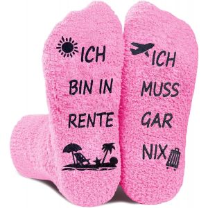 Jgd-Cadeau De Retraite Pour Femme, Chaussettes Douillettes, Cadeau De Retraite, Cadeau Amusant Pour Femme, Chaussettes Amusantes, Cadeau De Retraite, Cadeau D'adieu, Cadeau De Retraite, Cadeau De - Neuf