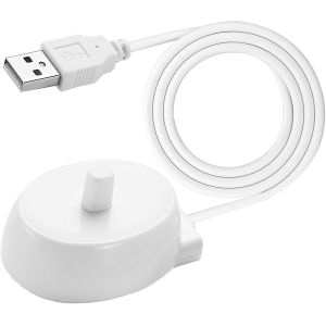Nsiecd-Chargeur Brosse Dents &Eacute;lectrique Pour Oral-B Io Mod&egrave;les 3757 3 4 5 6 D10 D12 D14 D16 D20 P2000 P4000 P6000 Usb Base De Charge De Rechange Inductive Avec C&acirc;ble D'alimentation &Eacute;tanche Pour Oral - Neuf