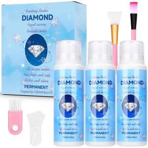 Mevronisshop-Scellant Pour Peinture Diamant Conserve,Scellant Pour Peinture Diaman,360ml Peinture Diamond Painting Diamant Et Pierres De Brillance Tenue Permanente Convient &Agrave; Tous Peinture Diamant An - Neuf