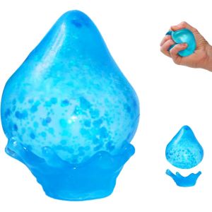 KAL-Balle Anti Stress Enfant Jouets Sensoriels &Agrave; Presser Jouets &Agrave; Agitation Fidget Toys Anti Stress Balles Sensorielles Gouttes D'Eau, Jouets Sensoriels Pour Anxi&eacute;t&eacute; Et Soulagement Du Stress - Neuf