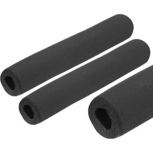 KALANKA-2Pcs 10"" Tuyau Isolation Isolant Tuyau Tube Extérieur Tuyau Calorifuge 25mm(1 Pouce) ID 43mm OD Tube en Mousse pour Support de Poignée, Noir - Neuf