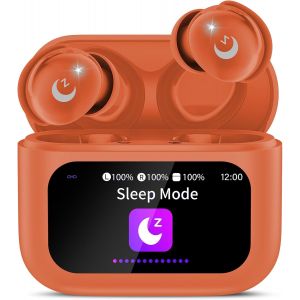 Ecouteurs Bluetooth Sans Fil, 48H Ecouteur Sommeil Avec Écran Tactile Multifonction, Mini Casque Bluetooth 5.4, Appels Clairs, Hifi Stéréo/Mode 5 Eq/Ipx7 Étanche/Contrôle Tactileoreillette, Noir - Neuf