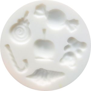 KAL-Moule En Silicone Mini Bonbons Pour Pâte Fimo - Neuf