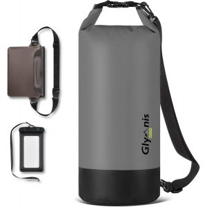 KALANKA-Sac Étanche Sacs Imperméables Dry Bag pour la Natation Pêche Camping Voyager Plage avec Une Pochette Étanche de Téléphone - Neuf